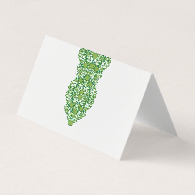 Gefaltete Visitenkarten (Vorderseite)