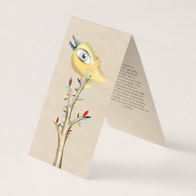 Gefaltete Visitenkarten (Vorderseite)