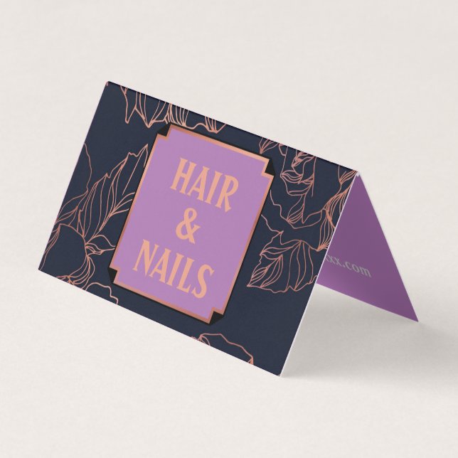 Gefaltete Visitenkarten (Vorderseite)