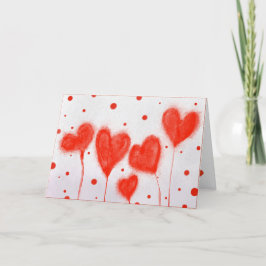 Gefaltete Weihnachtskarte Feiertagskarte