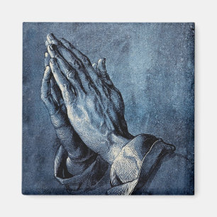 Gefaltetes Handgebet - Durer Magnet