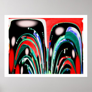 Gefangen auf dem astralen Flugzeug Poster