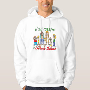 Gefangen auf Rhode Island Hoodie
