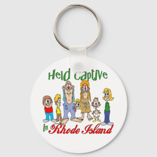 Gefangen auf Rhode Island Schlüsselanhänger