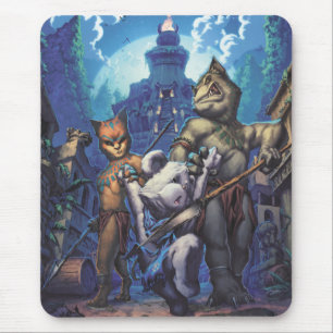 Gefangen genommen in Agrio Mousepad