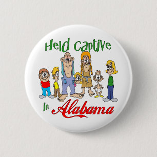 Gefangen in Alabama Button