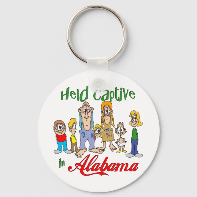 Gefangen in Alabama Schlüsselanhänger (Vorderseite)
