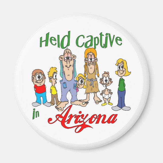 Gefangen in Arizona Magnet (Vorne)