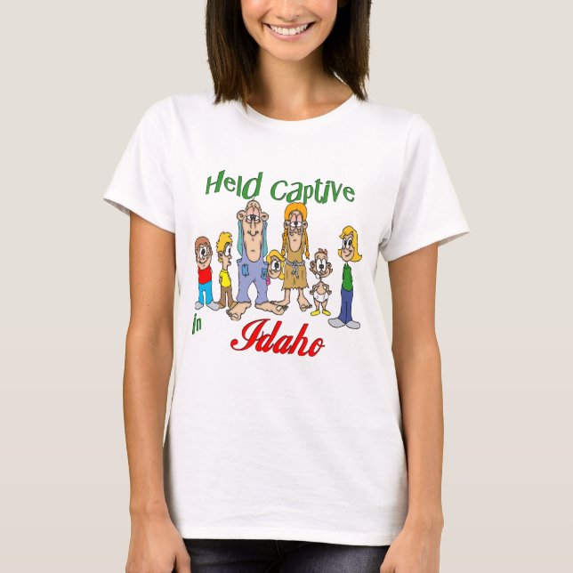 Gefangen in Idaho T-Shirt (Vorderseite)