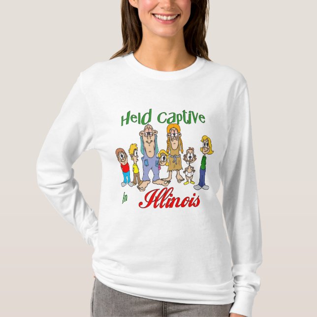 Gefangen in Illinois T-Shirt (Vorderseite)