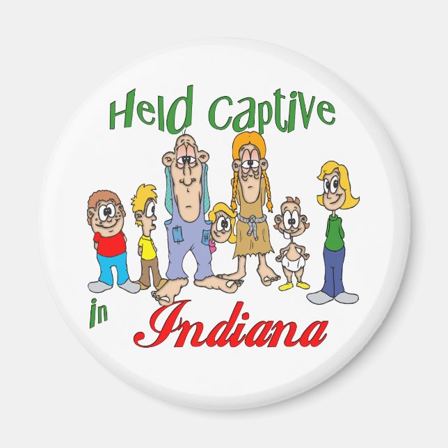 Gefangen in Indiana Magnet (Vorne)