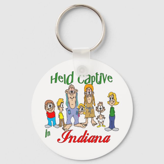 Gefangen in Indiana Schlüsselanhänger (Vorderseite)