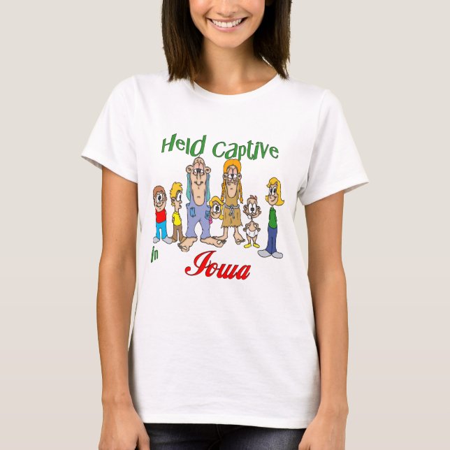 Gefangen in Iowa T-Shirt (Vorderseite)
