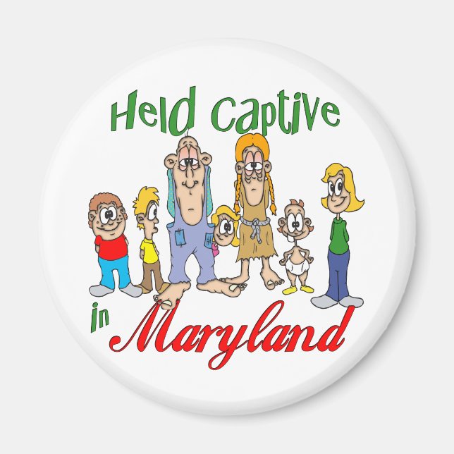 Gefangen in Maryland Magnet (Vorne)