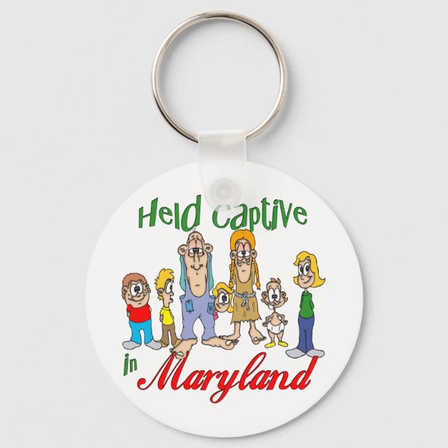 Gefangen in Maryland Schlüsselanhänger (Vorderseite)