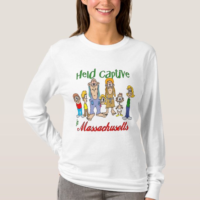 Gefangen in Massachusetts T-Shirt (Vorderseite)