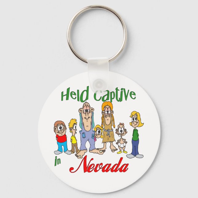 Gefangen in Nevada Schlüsselanhänger (Vorderseite)