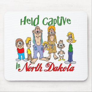 Gefangen in Norddakota Mousepad