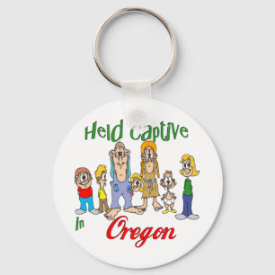 Gefangen in Oregon Schlüsselanhänger