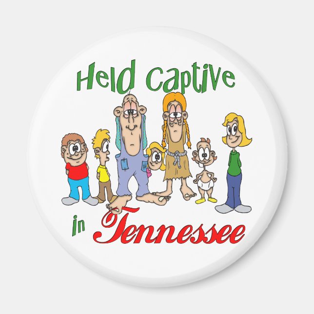 Gefangen in Tennessee Magnet (Vorne)