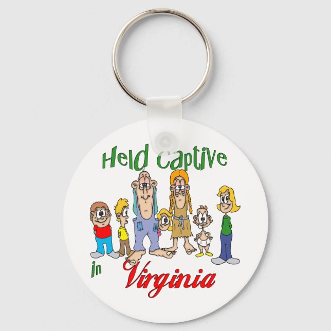 Gefangen in Virginia Schlüsselanhänger (Vorderseite)