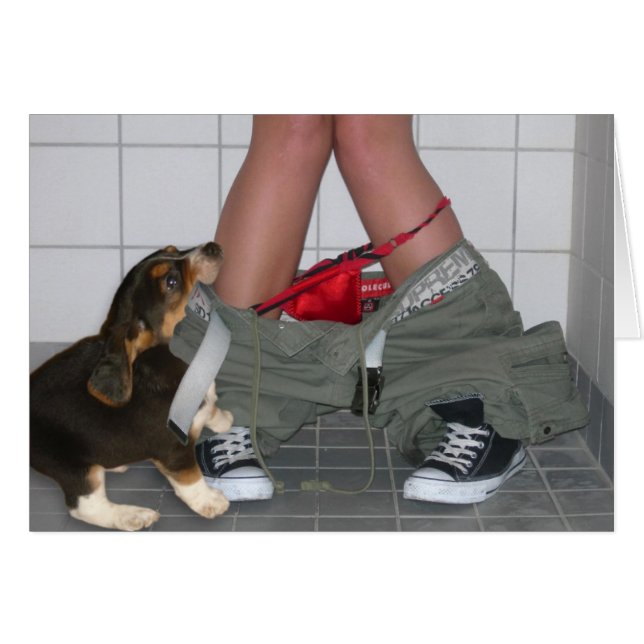 Gefangen mit meinen Hosen unten, wieder… (Vorderseite (Horizontal))
