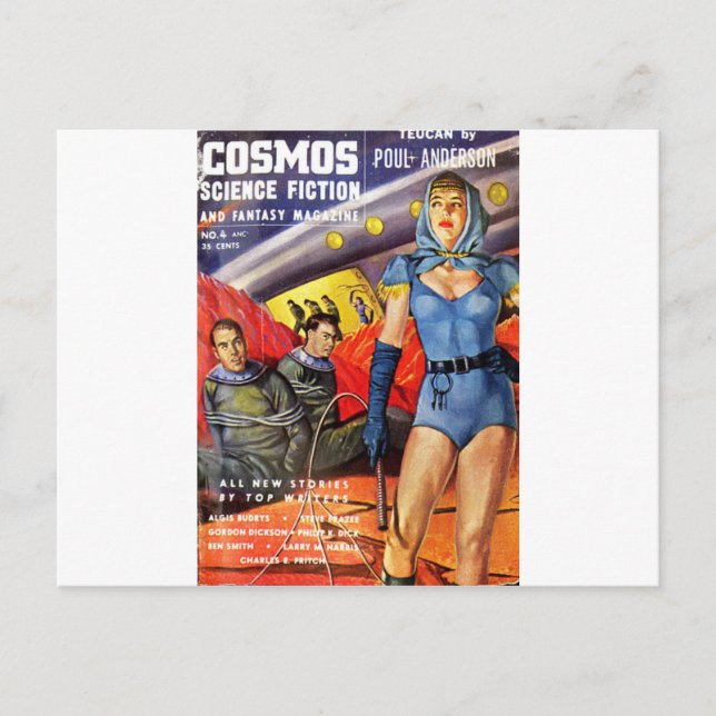 Gefangene Astronauten Postkarte (Vorderseite)