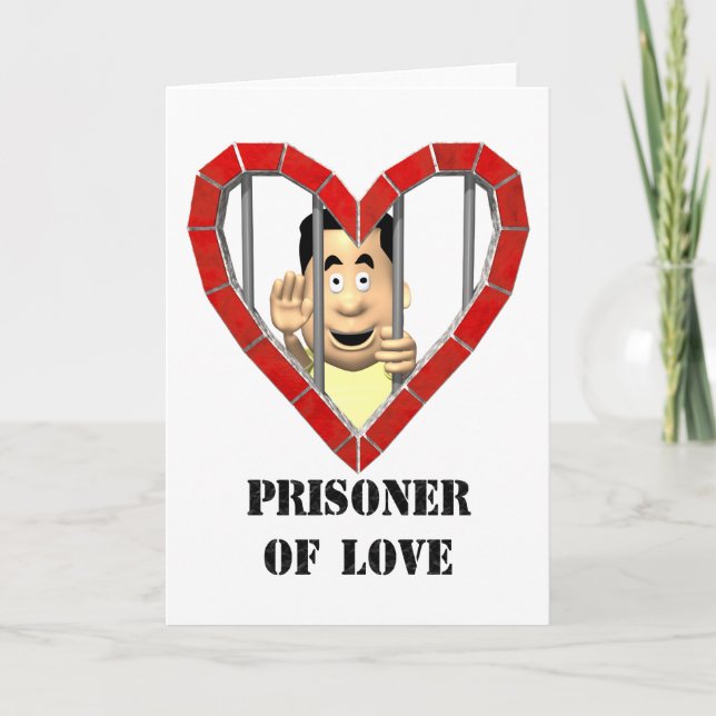 Gefangene der Liebe Feiertagskarte (Vorderseite)