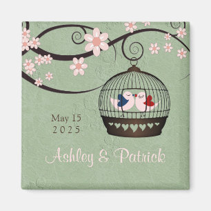 Gefangene von Liebe Wedding Magnet