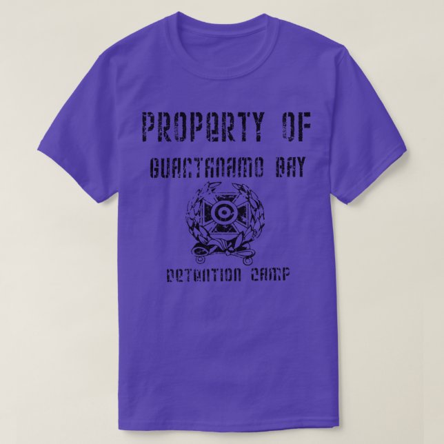 Gefangenenlager Guantanamo Bay T-Shirt (Design vorne)