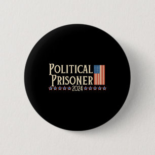 Gefangener 2024 Wahl Trump 5. November Amerikanisc Button