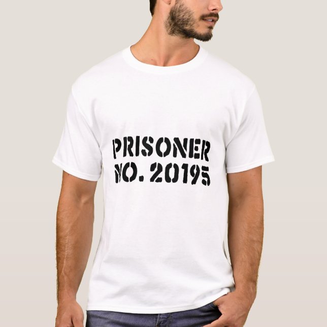 Gefangener Nr. 20195 T-Shirt (Vorderseite)
