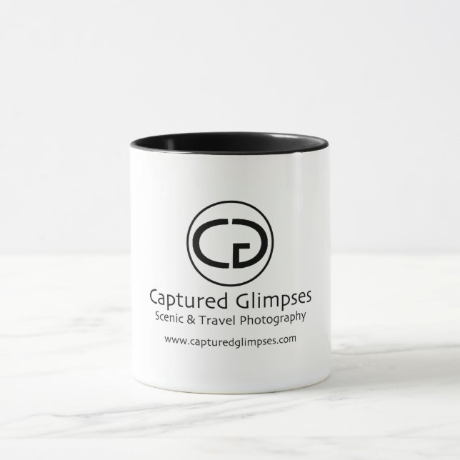 Gefangengenommene Blick-Fotografie 11oz. Tasse (Zentrum)