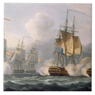Gefangennahme des Dorothea am 15. Juli 1798 Fliese