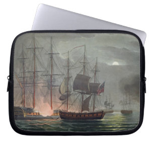 Gefangennahme von La Desiree am 7. Juli 1800 'vom Laptopschutzhülle