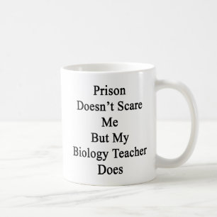 Gefängnis erschrickt nicht mich aber meine kaffeetasse