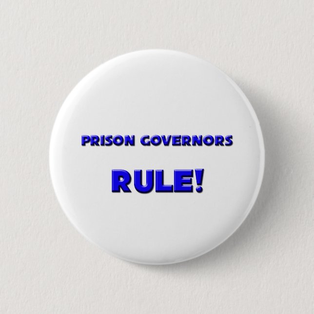 Gefängnis-Gouverneur-Regel! Button (Vorderseite)