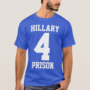 "GEFÄNGNIS HILLARY 4" (doppelseitig) T-Shirt