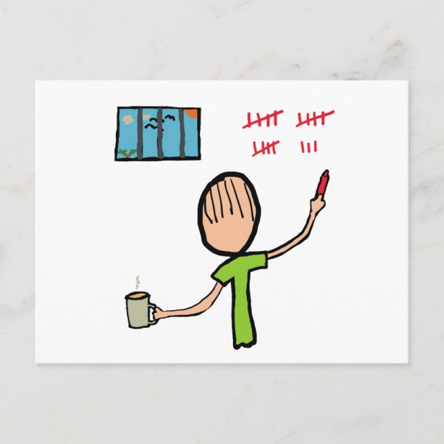 Gefängnis Postkarte (Vorderseite)