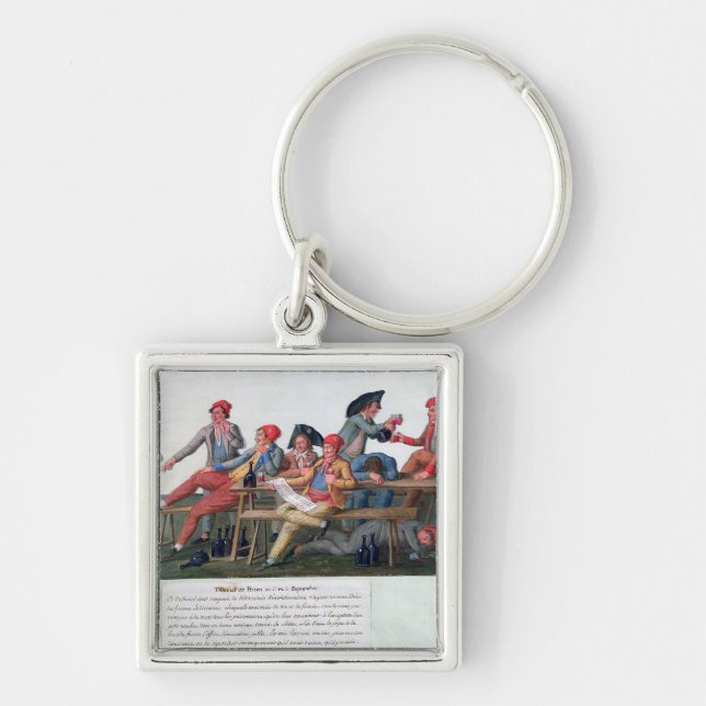 Gefängnis-Tribunal von 2 u. am 3. September 1792 Schlüsselanhänger (Vorne)