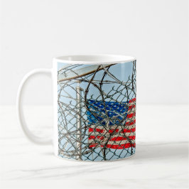 Gefängnis und Flagge Kaffeetasse