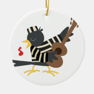 Gefängnis-Vogel Keramikornament