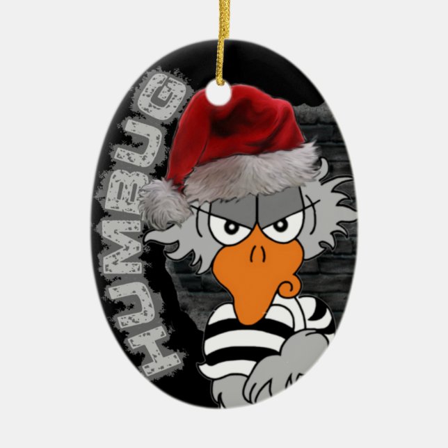 Gefängnis-Vogel-Verzierung Keramik Ornament (Vorne)