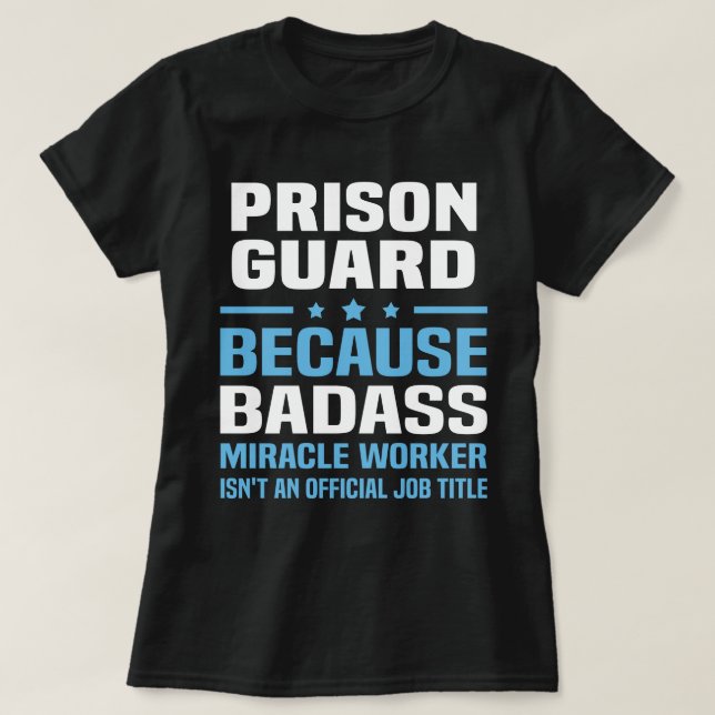 Gefängnisgarde T-Shirt (Design vorne)