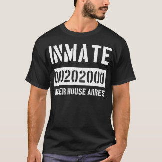 Gefängnisinsasse Halloween 2020 Gefängniskostüm Fu T-Shirt