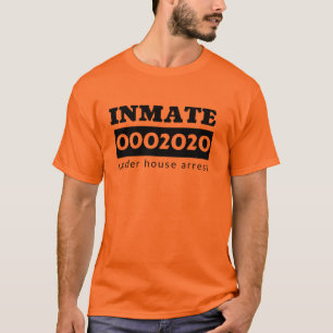 Gefängnisinsasse Halloween 2020 lustiges Kostüm T-Shirt