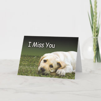 Gefängniskarten - Miss U Karte