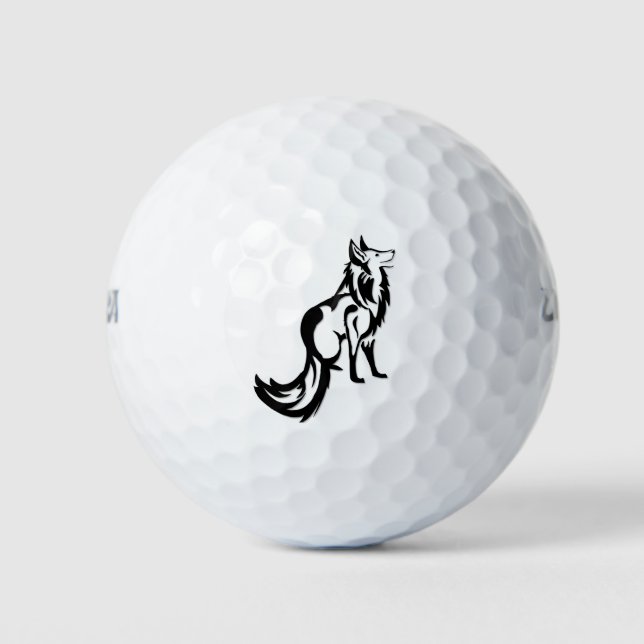 gefärbt golfball (Vorderseite)