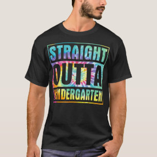 Gefärbte Krawatte 2022 direkt über den Kindergarte T-Shirt