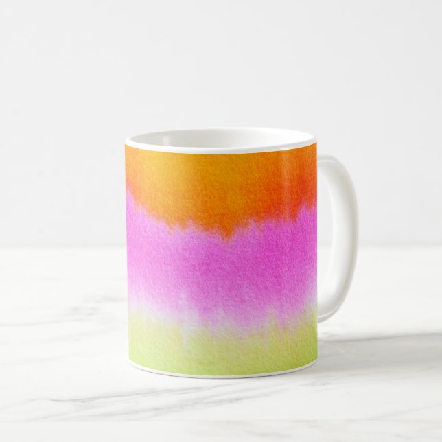 GEFÄRBTE KRAWATTE 2 KAFFEETASSE (VorderseiteRechts)